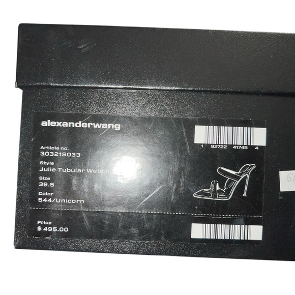 NIB Alexander Wang “Julie Tubular Webbing” Heels
Never worn - Picture 6 of 8